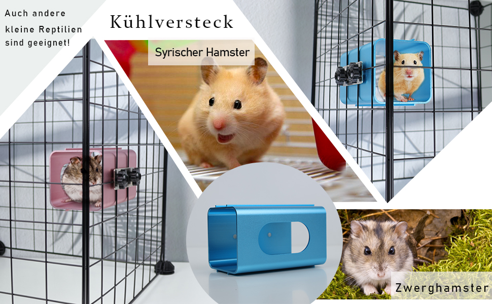 🧊 تونل خنک‌کننده چهار فصل آلومینیومی حیوانات کوچک PeSandy